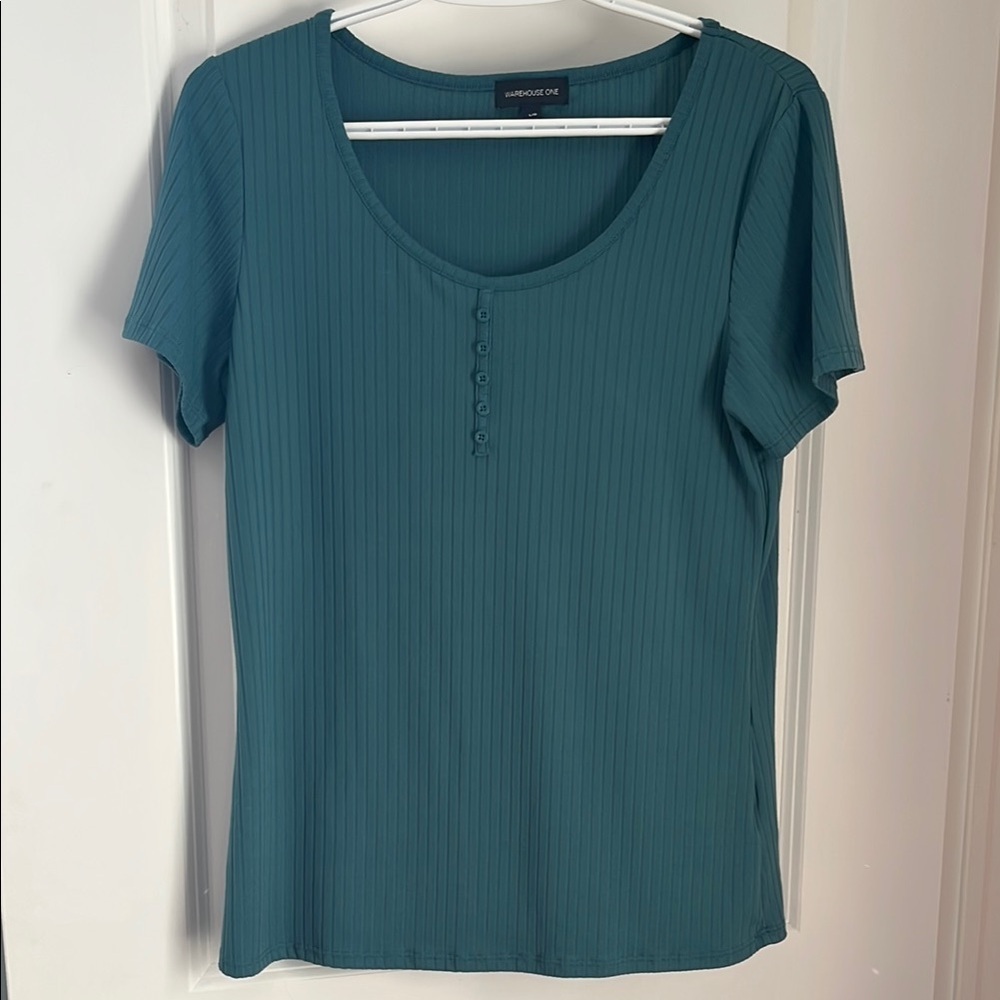 Teal Women's Top